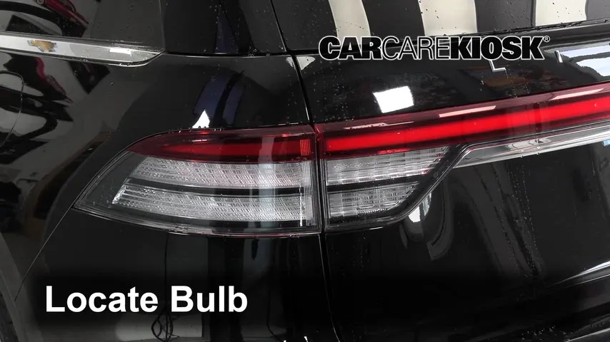 2020 Lincoln Aviator Reserve 3.0L V6 Turbo Luces Luz de reversa (reemplazar foco)